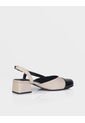 Zapato Slingback Kora Negro X Pardo de Stivali