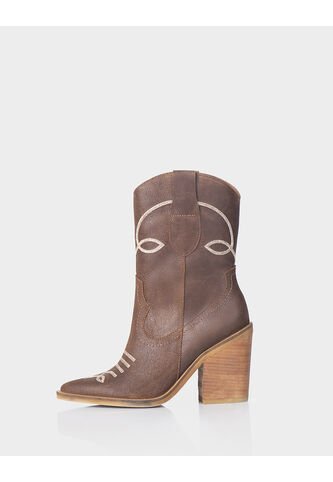 Texana Mistica Cuero Canela Stivali