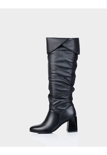 Bota Berna Cuero Negro
