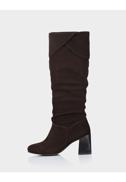 Bota Berna Cuero Ante Cafe