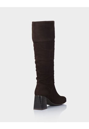 Bota Berna Cuero Ante Cafe