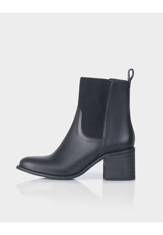 Botin Bogota Cuero Negro Stivali