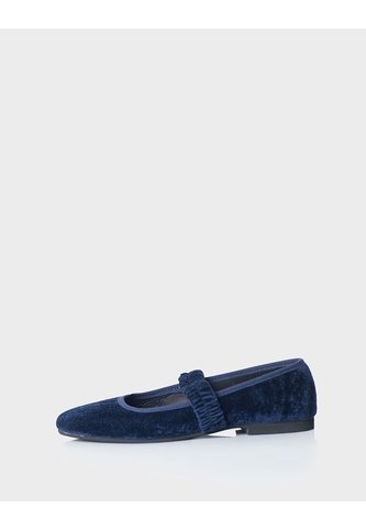 Baleta Belen Terciopelo Azul Stivali