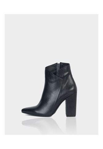 Botin Mahon Cuero Negro Stivali