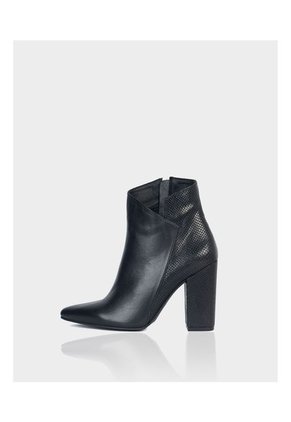 Botin Mahon Cuero Negro