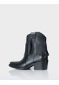 Botin Texana Sonora Flecos Negra de Stivali