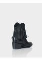 Botin Texana Sonora Flecos Negra de Stivali