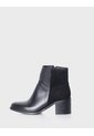 Botin Bianca Cuero Negro de Stivali