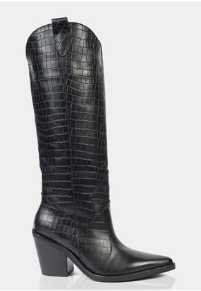 Texana Cameron Croco Negro