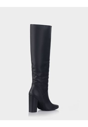 BOTA MAGGIE CUERO NEGRO