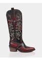 Texana Charlotte Brush Of Rojo de Stivali