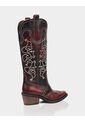 Texana Charlotte Brush Of Rojo de Stivali
