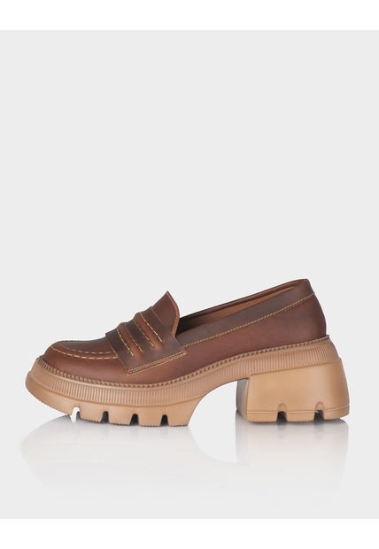 Mocasin Zamora Cuero Miel