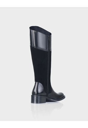 Bota Camelot Cuero Valenciano * Ante Negro