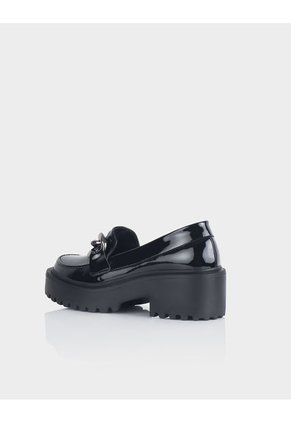 Mocasin Cloe Charol Negro