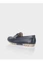 Mocasin Thea Cuero Negro de Stivali