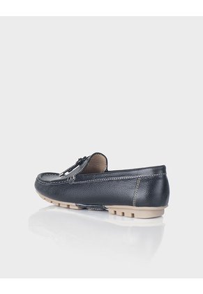 Mocasin Thea Cuero Negro