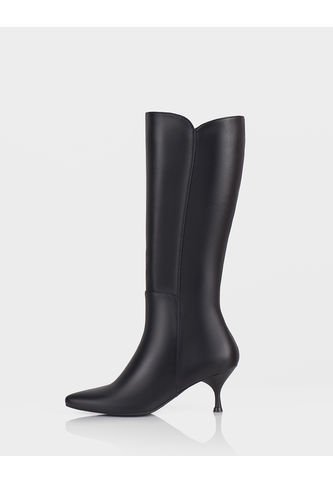 Bota Florida Cuero Napa Negro Stivali