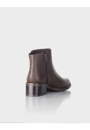 Botin Marbella Cuero Cafe