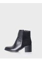 Botin Bianca Cuero Negro de Stivali