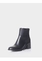 Botin Bianca Cuero Negro de Stivali