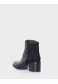 Botin Bianca Cuero Negro de Stivali