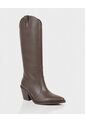Bota Texana Cameron Cuero Cafe de Stivali