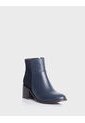 Botin Bianca Cuero Azul de Stivali