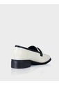 Mocasin Parker Cuero Beige X Negro de Stivali