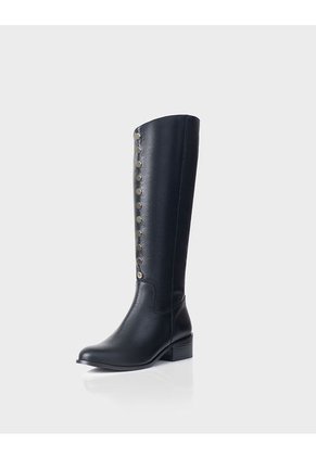 Bota Montecarlo Cuero Negro