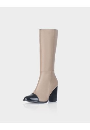 Bota Noa Charol X Cuero Beige