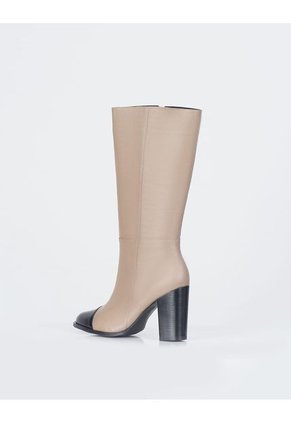Bota Noa Charol X Cuero Beige