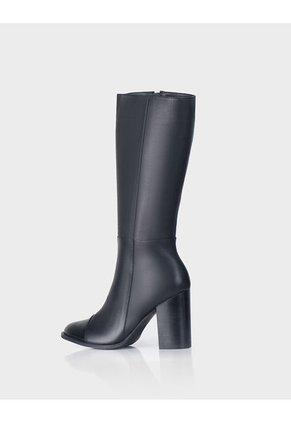 Bota Noa Charol X Cuero Negro