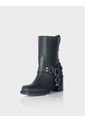 Bota Biker Camil Rockland Cuero Negro de Stivali