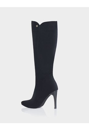 Bota Magia Cuero Ante Negro