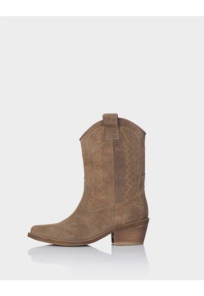 BOTA STIVALI SILVANA GAMUZA CHOCOLATE