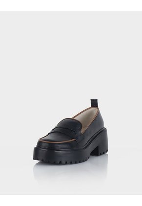 Mocasin Penny Negro X Miel