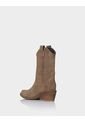 BOTA STIVALI SILVANA GAMUZA CHOCOLATE de Stivali