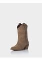 BOTA STIVALI SILVANA GAMUZA CHOCOLATE de Stivali