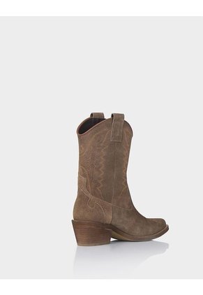 BOTA STIVALI SILVANA GAMUZA CHOCOLATE