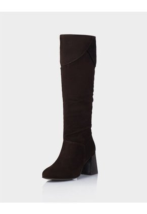 Bota Berna Cuero Ante Cafe