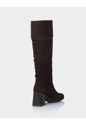 Bota Berna Cuero Ante Cafe