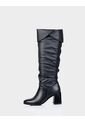 Bota Berna Cuero Negro de Stivali