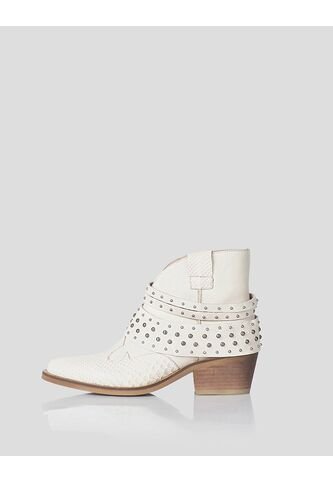 Texana Sinaloa Cuero Beige Stivali