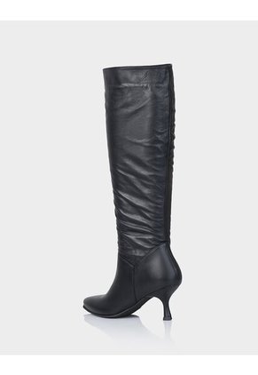 Bota Franca Cuero Negro