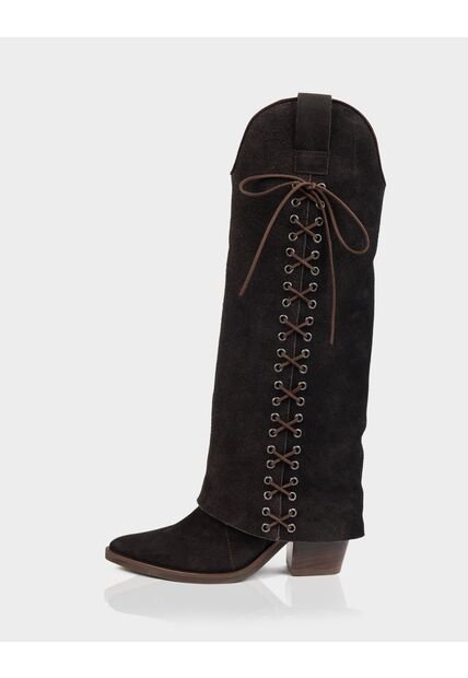 Bota Abigail Gamuza Cafe