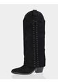 Bota Abigail Gamuza Negro de Stivali