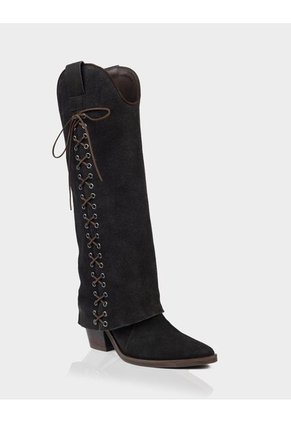 Bota Abigail Gamuza Cafe