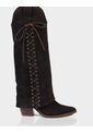 Bota Abigail Gamuza Cafe de Stivali