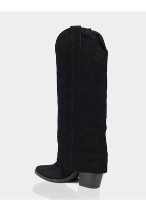 Bota Abigail Gamuza Negro